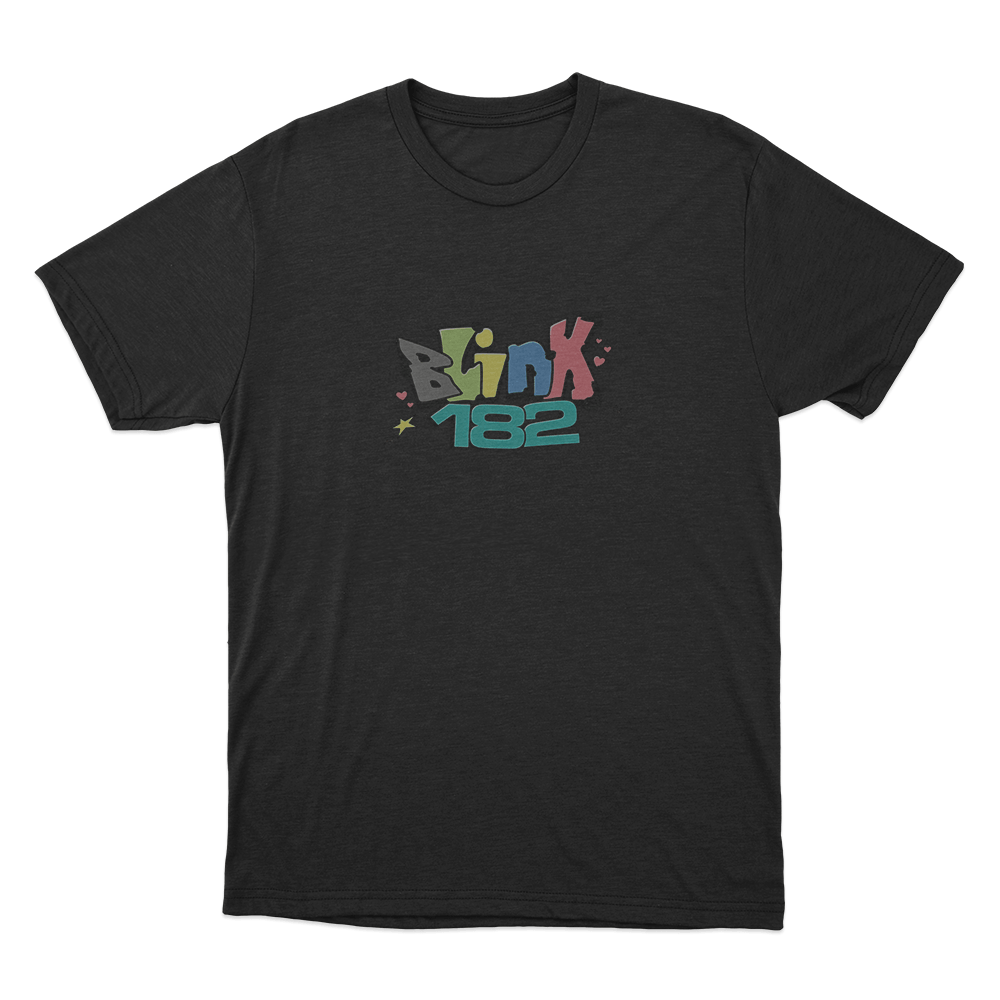 Blink-182 Graffiti Logo Unisex T Shirt Black Blink 182 Graffiti Logo Unisex T Shirt Black