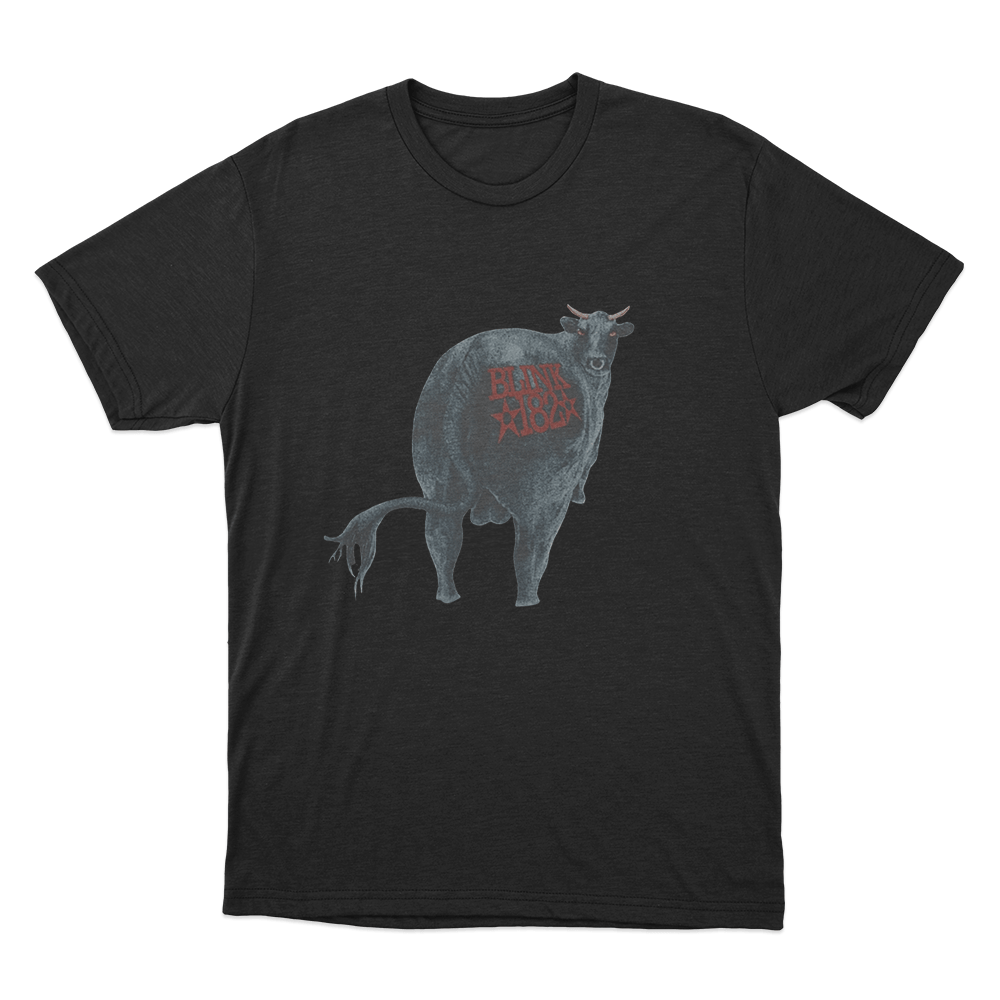 Blink-182 Vintage Bull Unisex T Shirt Black Blink 182 Vintage Bull Unisex T Shirt Black