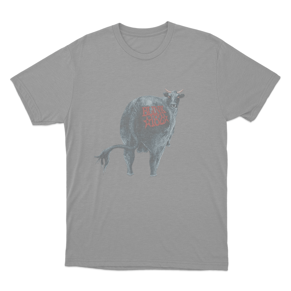 Blink-182 Vintage Bull Unisex T Shirt Grey Blink 182 Vintage Bull Unisex T Shirt Grey