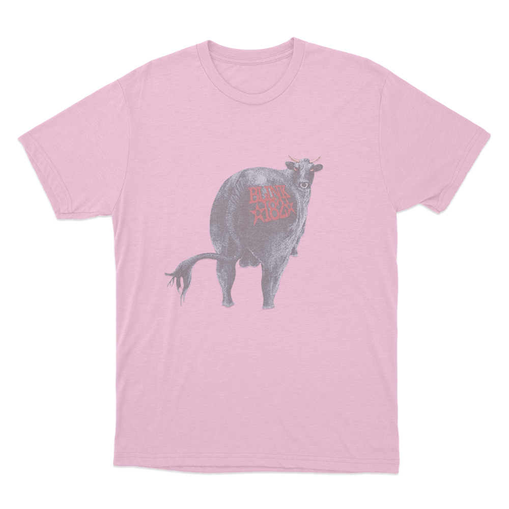 Blink-182 Vintage Bull Unisex T Shirt Pink Blink 182 Vintage Bull Unisex T Shirt Pink