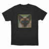 Cheshire Cat Album Cover Unisex T Shirt Black