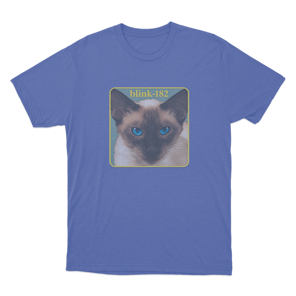 Cheshire Cat Album Cover Unisex T Shirt Blue Cheshire Cat Album Cover Unisex T Shirt Blue
