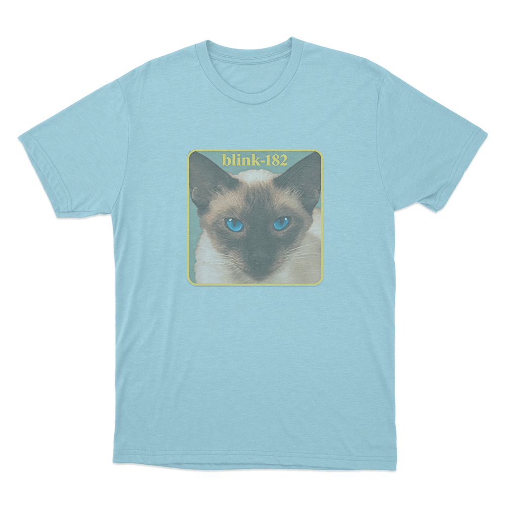 Cheshire Cat Album Cover Unisex T Shirt Sky Blue Cheshire Cat Album Cover Unisex T Shirt Sky Blue