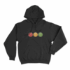 TOYPAJ Classic Icons Vintage Unisex Hoodie Black